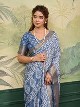 Buy Printed Style With Zari border