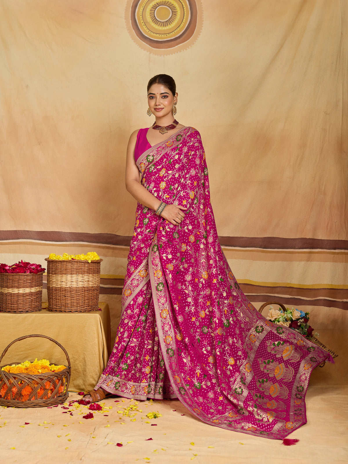 KcPc Premium Georgette Sarees for Festive Celebrations