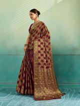 Buy Banarasi Saree With Festivel Wear