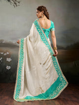 Buy New Designer Saree with Traditional Gotapatti Work KcPc