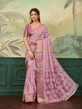 Buy Printed Style With Zari border