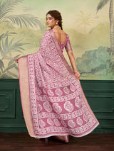 Buy Printed Style With Zari border