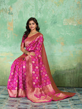 Buy Latest Bandhani Saree With Casual Wear