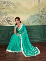 Buy New Premium Saree with Rich Gota Border Work KcPc