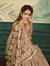Buy Printed Style With Zari border Saree