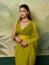 KcPc Designer Chiffon Saree with Traditional Look & Cutdana Work