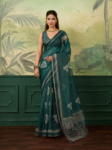 Buy Bandhani Saree With Casual Wear