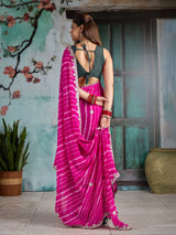 KcPc Beautiful Leheriya Style Georgette SareesPDM