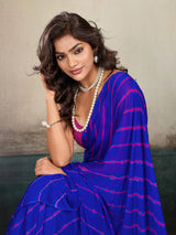 Buy New Chiffon Leheriya Style With Casual Wear Saree