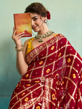 KcPc New Elegant Georgette Casual Saree With Zari WeavingCHAND