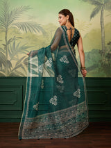 Buy Bandhani Saree With Casual Wear