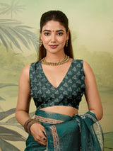 Buy Bandhani Saree With Casual Wear