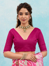 KcPc Latest Satin Silk Multicolored Tifli Leheriya Gotapatti work Saree1SANA
