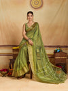 KcPc Luxury Cotton Silk Festive Wear Zig Zag SareeSTL
