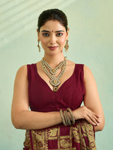 Buy Banarasi Saree With Festivel Wear