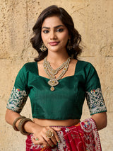 Gotapatti thread work chunri saree