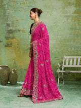 KcPc Luxury Georgette Bandhani Saree CollectionKDN
