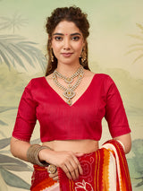  Buy New Premium Saree with Beautiful Gotapatti Detailing KcPc