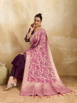 KcPc Premium Banarasi Style Dola Silk Dupatta SACR
