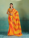 Buy Leheriya Style With Gotapatti Work Saree