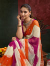 KcPc Premium Chiffon Saree with Cutdana Work SHCR