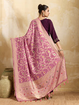 KcPc Premium Banarasi Style Dola Silk Dupatta SACR