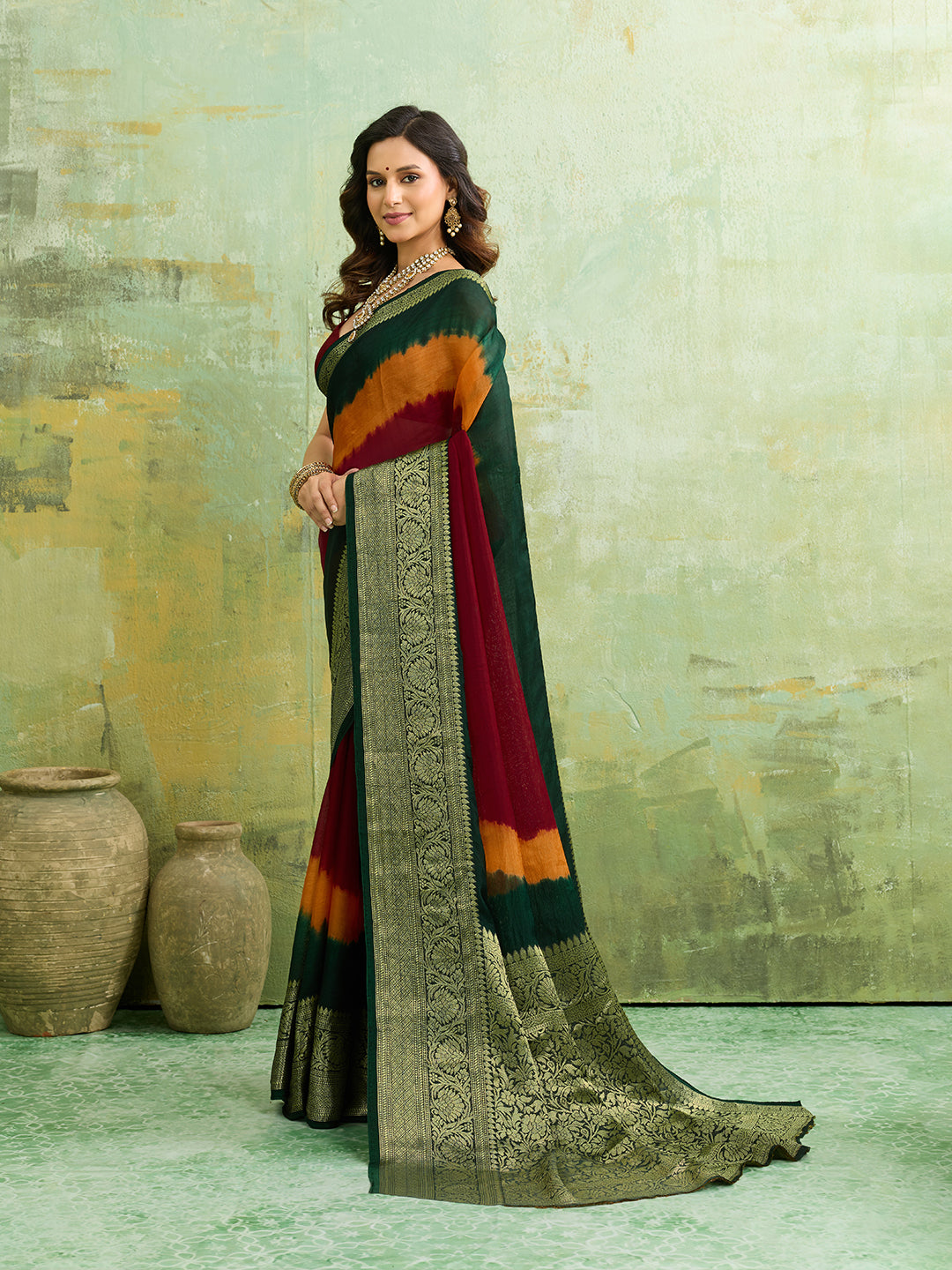  silk Zari weaving Work Saree under 2000