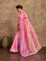 Buy New Latest Tissue Bollywood Style With Gotapatti Work Saree
