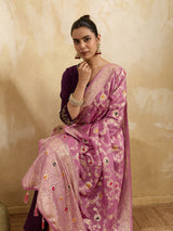 KcPc Premium Banarasi Style Dola Silk Dupatta SACR