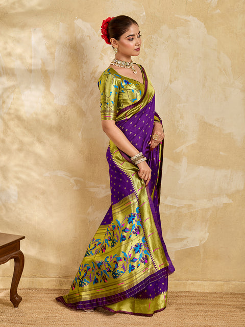 Buy New Premium Banarasi Festive Wear Saree  Kcpc image 3