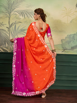 Buy Bollywood Style With Kashida Work Saree