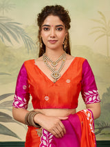 Buy Bollywood Style With Kashida Work Saree