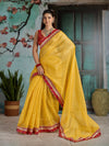 KcPc New One Embroidery Bandhani Border Kota Doria Saree SWA