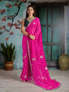 KcPc Georgette Sarees with Gota Patti WorkPDM