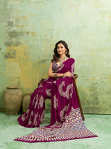 KcPc New Graceful Kalindi Crepe Silk Saree Perfect for Daily and Office Wear APL