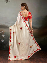 Buy Designer Style Saree WithGotaPatti Work Kcpc