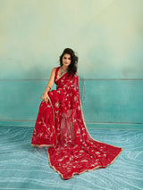 Buy Georgette Traditional Style Saree KcPc 