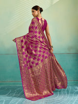 Buy Banarasi Saree With Festivel Wear