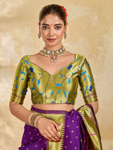 Buy New Premium Banarasi Festive Wear SareeKcpc image 5