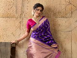 KcPc New Dola Silk Bollywood Style With Banarasi Handloom Saree DC