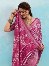 KcPc New Soft Touch Cotton Silk Saree with PrintsSTL