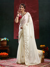 KcPc Crepe Silk Designer Saree with Gotapatti WorkPDM