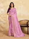 Cotton Silk Gotapatti Work Saree pink colour under 1000