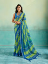 KcPc Premium Leheriya Style Saree Crafted in Soft Pure Chiffon Fabric