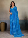 Buy New Chiffon Leheriya Style With Casual Wear Saree