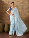 KcPc Royal Look Chinon Silk Saree with Elegant Gota Patti WorkSFS