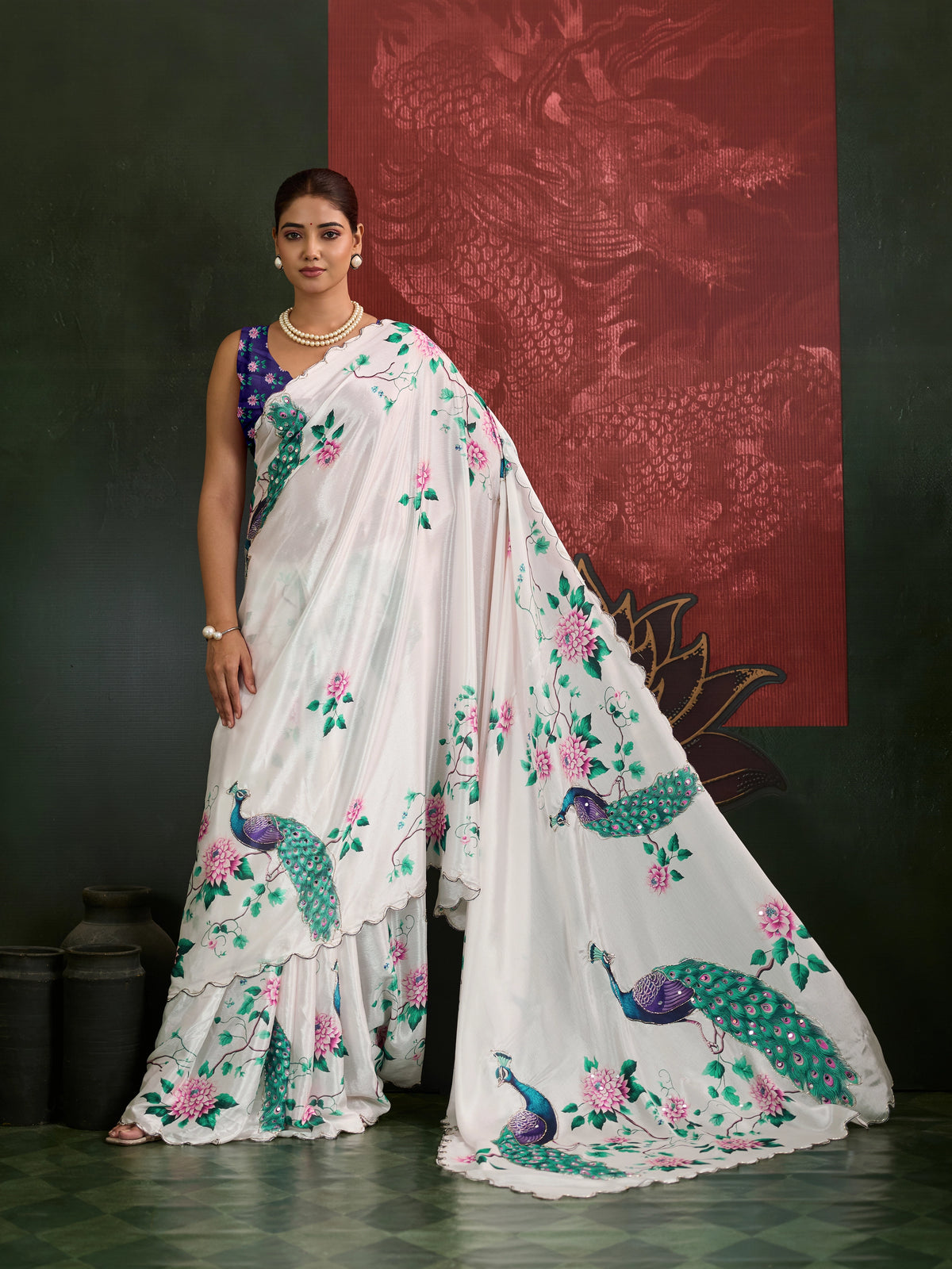 KcPc Beautiful Crepe Silk Saree with Luxury Traditional Appeal