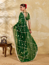 Buy Georgette Saree with Gota patti Work kcpc