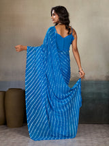 Buy New Chiffon Leheriya Style With Casual Wear Saree