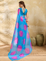 Rajwadi Bandhani Style saree under 500